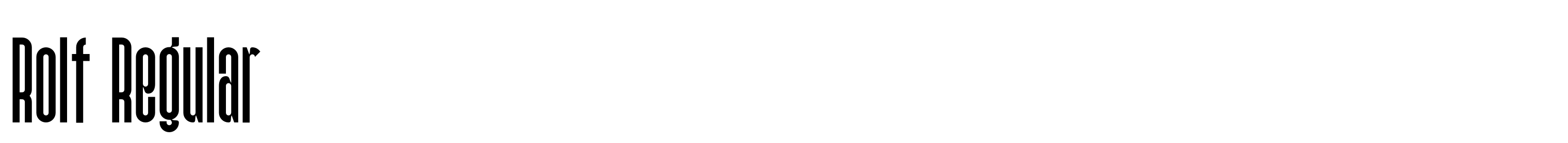 Rolf Font | Webfont & Desktop | MyFonts